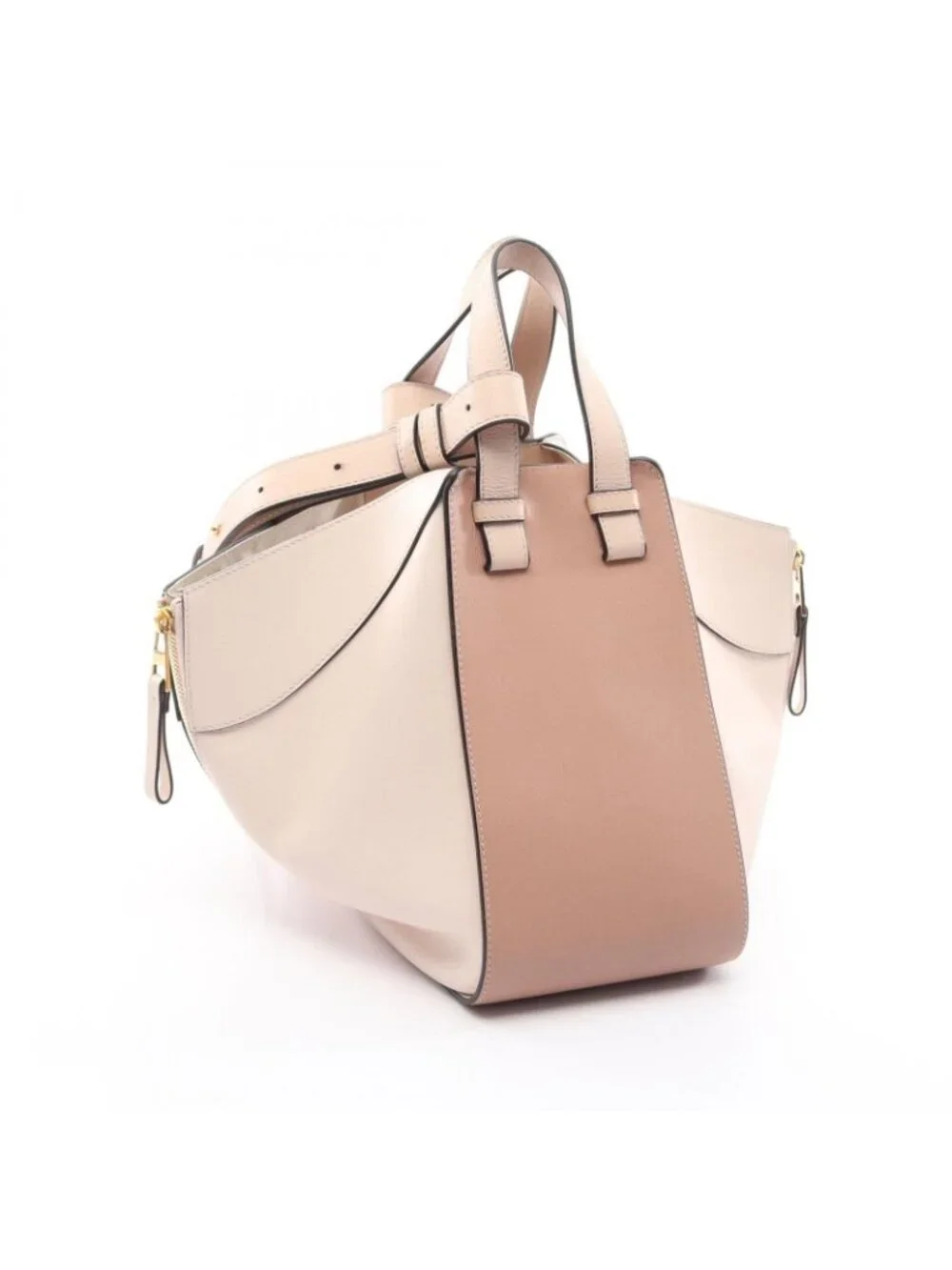 Loewe Handbag Hammock Small 2-Way Light Pink Leather